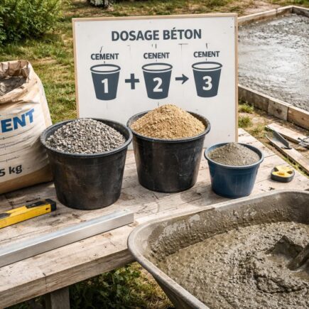 découvrez notre guide complet pour bien doser le béton et réaliser une dalle de terrasse solide et durable. conseils pratiques et proportions idéales pour réussir votre projet.