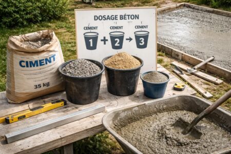 découvrez notre guide complet pour bien doser le béton et réaliser une dalle de terrasse solide et durable. conseils pratiques et proportions idéales pour réussir votre projet.