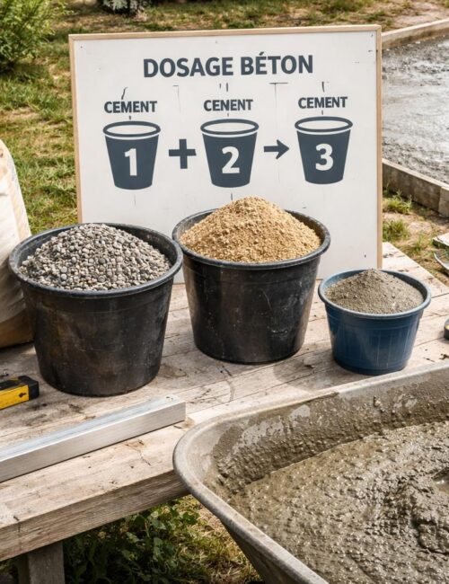 découvrez notre guide complet pour bien doser le béton et réaliser une dalle de terrasse solide et durable. conseils pratiques et proportions idéales pour réussir votre projet.