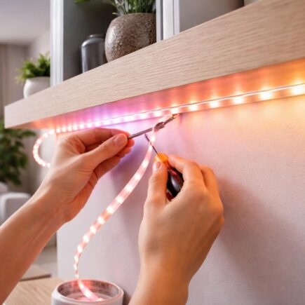 découvrez notre guide pratique pour l'installation de ruban led et créez un éclairage d'ambiance personnalisé et facile à réaliser chez vous.