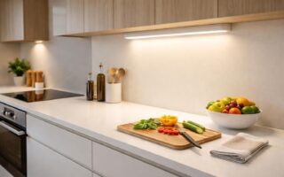 découvrez comment choisir la lumière murale idéale pour bien éclairer votre plan de travail en cuisine, alliant fonctionnalité et style pour une ambiance conviviale et pratique.