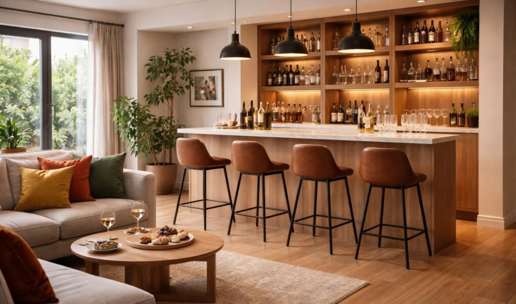 découvrez nos modèles de bar pour salon et apprenez à aménager un coin apéro convivial, idéal pour recevoir vos invités dans une ambiance chaleureuse et stylée.