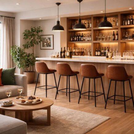 découvrez nos modèles de bar pour salon et apprenez à aménager un coin apéro convivial, idéal pour recevoir vos invités dans une ambiance chaleureuse et stylée.