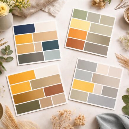 découvrez quelles couleurs harmonisent parfaitement avec le jaune orangé grâce à nos palettes d'inspiration pour un intérieur ou un look tendance et équilibré.