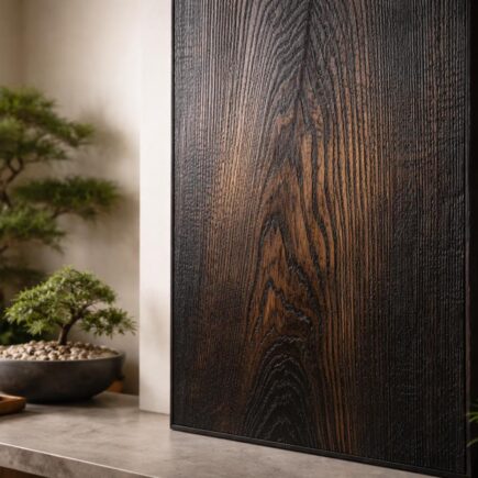 découvrez le shou sugi ban, l'art japonais ancestral du bois brûlé, pour apporter une touche unique et naturelle à votre décoration intérieure et extérieure.