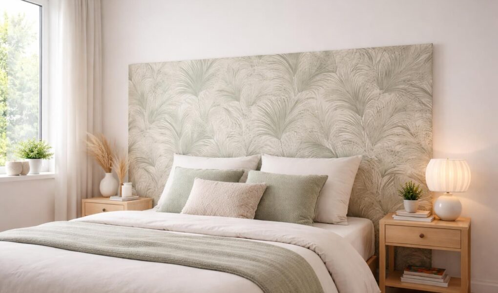 découvrez comment réaliser une tête de lit diy unique en utilisant le papier peint castorama pour un style personnalisé et tendance dans votre chambre.