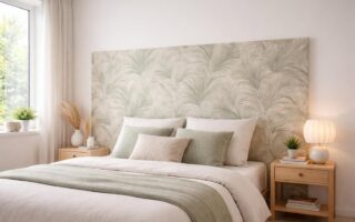 découvrez comment réaliser une tête de lit diy unique en utilisant le papier peint castorama pour un style personnalisé et tendance dans votre chambre.