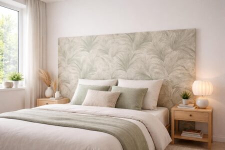 découvrez comment réaliser une tête de lit diy unique en utilisant le papier peint castorama pour un style personnalisé et tendance dans votre chambre.