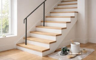 découvrez comment transformer un escalier en bois en un modèle moderne grâce à nos astuces de rénovation faciles et efficaces pour un intérieur contemporain.