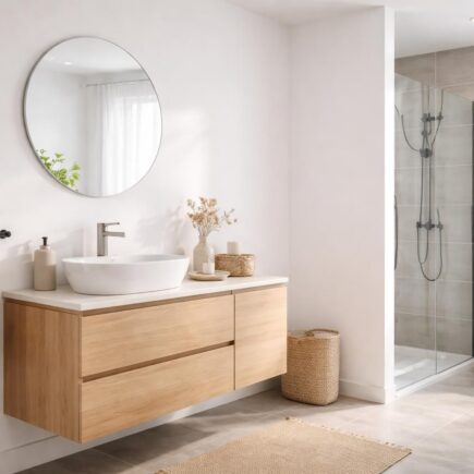 découvrez notre avis complet sur la peinture rénovation v33 décolab salle de bain, idéale pour protéger et rafraîchir vos murs avec une finition durable et résistante à l'humidité.