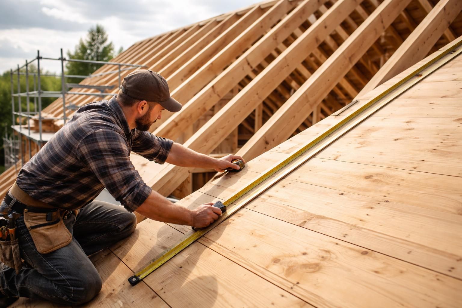 apprenez à calculer facilement la longueur d'un rampant de toiture grâce à notre guide étape par étape, pour des travaux précis et réussis.