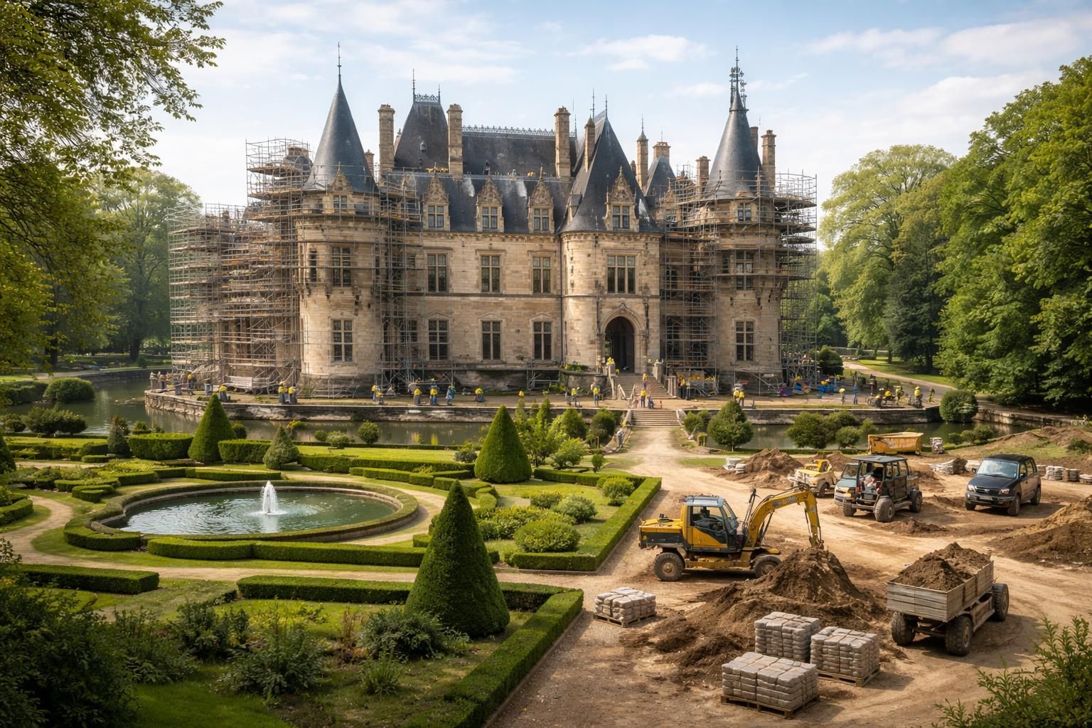 découvrez le projet de rénovation du château d'esclimont, un effort passionné pour préserver et valoriser ce joyau historique exceptionnel.