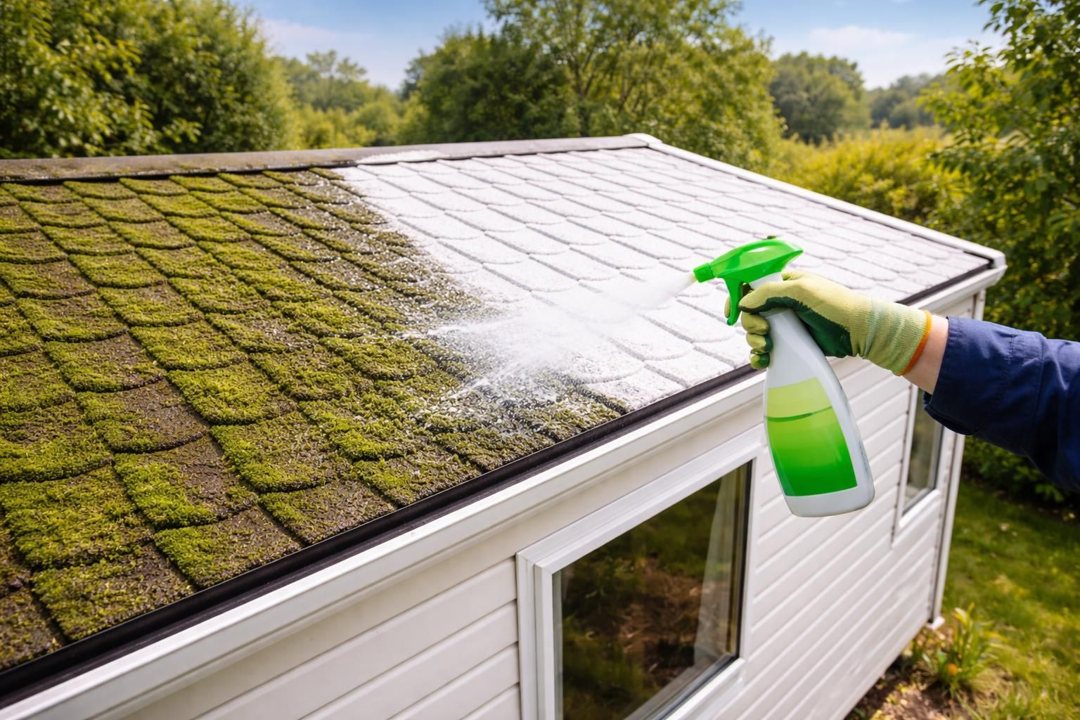 découvrez notre produit anti-mousse spécialement conçu pour les mobil-homes. entretenez efficacement votre toiture et prolongez sa durée de vie grâce à une protection optimale contre les mousses et lichens.