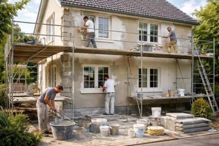 découvrez le prix au m2 pour la rénovation de façade de maison, les facteurs influençant le coût et des conseils pour bien budgéter vos travaux.