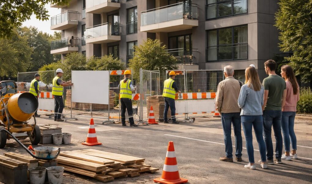 apprenez à rédiger une affiche efficace pour informer vos voisins des travaux à venir, afin de maintenir de bonnes relations et éviter les nuisances.