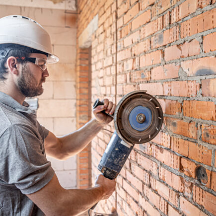 Rénovation de pierre de parement intérieure