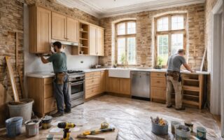 découvrez nos conseils pratiques pour réussir les travaux de rénovation de cuisine dans un immeuble ancien, alliant charme d'époque et modernité.