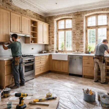 découvrez nos conseils pratiques pour réussir les travaux de rénovation de cuisine dans un immeuble ancien, alliant charme d'époque et modernité.