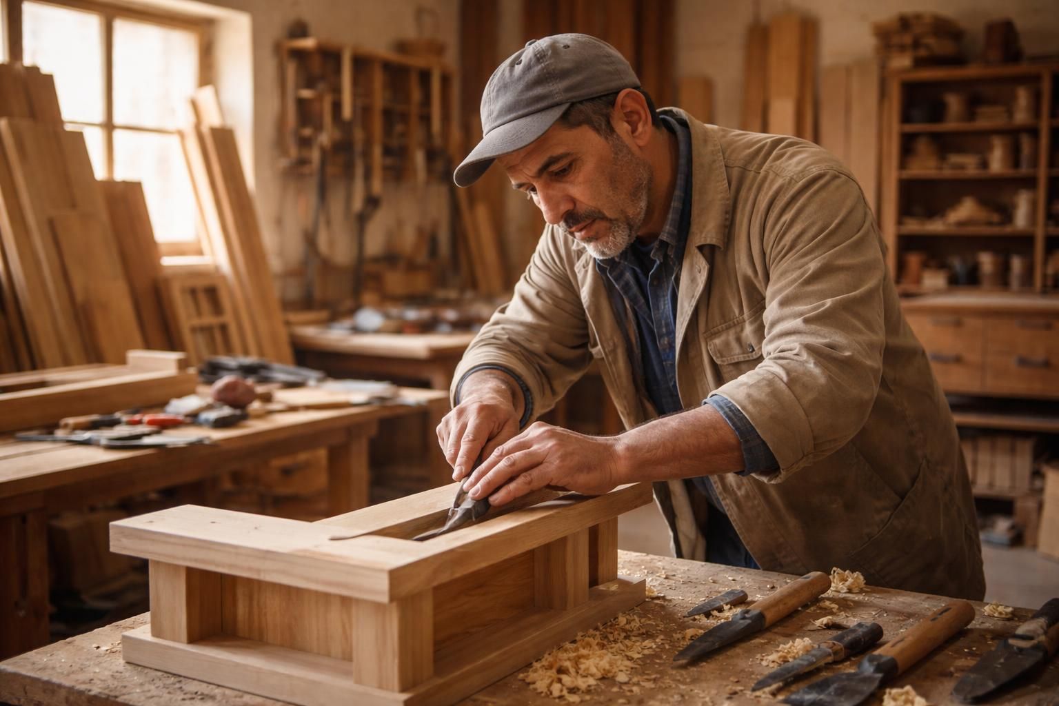 trouvez un menuisier qualifié à chlef pour tous vos travaux de boiserie. services sur mesure pour vos meubles, portes, fenêtres et aménagements en bois.
