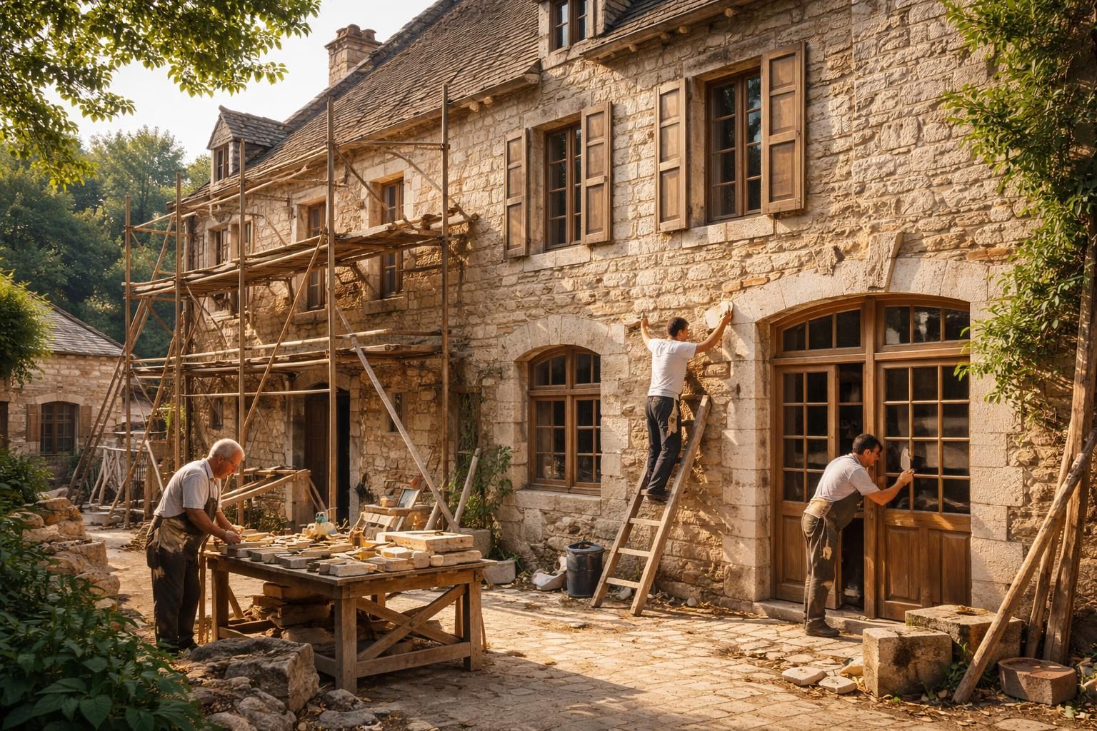 découvrez les étapes essentielles pour réussir la rénovation d'un vieux bâtiment et lui redonner tout son caractère unique.