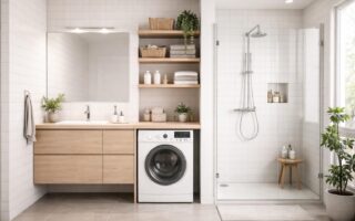 découvrez nos astuces pour aménager efficacement votre salle de bain et intégrer une machine à laver de manière pratique et esthétique.