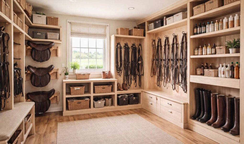 découvrez comment aménager un sellier pour en faire une pièce pratique et bien rangée, optimisant l’espace de votre maison avec des astuces de rangement efficaces.