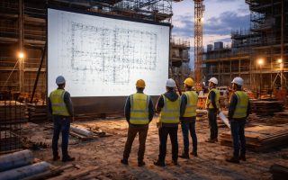 découvrez comment afficher facilement plans et mesures en grand sur un écran de projection pour optimiser la gestion de votre chantier et améliorer la visibilité des informations clés.