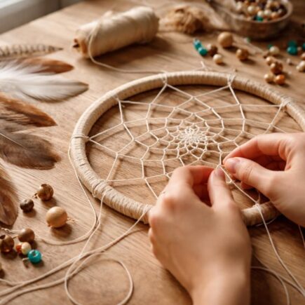 apprenez à fabriquer un attrape-rêves unique avec notre guide étape par étape, incluant la réalisation des nœuds, la décoration avec des plumes et des perles pour un résultat personnalisé et esthétique.