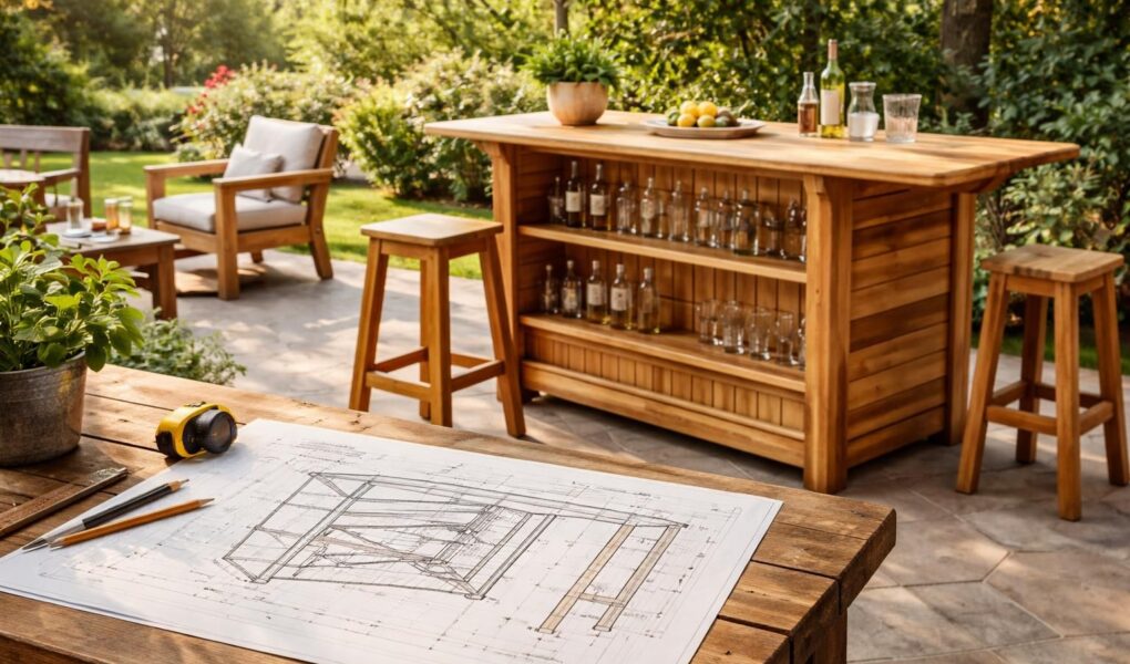 découvrez comment fabriquer un bar en bois pour votre salon de jardin grâce à un plan détaillé et des instructions étape par étape, pour un mobilier unique et personnalisé.