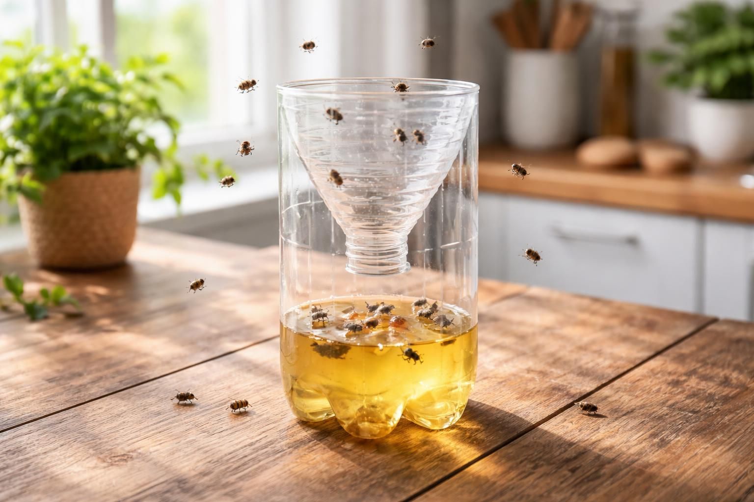 découvrez les avantages d'utiliser un piège à mouche maison efficace fabriqué avec une bouteille pour garder votre espace propre et sans insectes de manière écologique et économique.