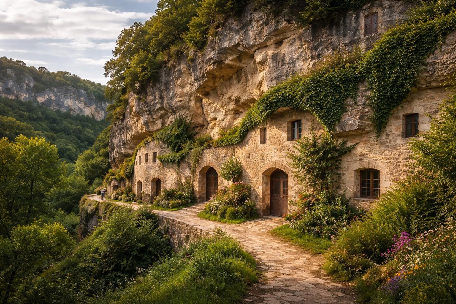 découvrez les maisons troglodytes en france, des habitations uniques creusées dans la roche, offrant un voyage fascinant au cœur de la nature et de l'histoire.
