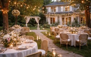 découvrez des idées et conseils pour décorer votre jardin et réussir un mariage en plein air, en alliant charme naturel et élégance extérieure.