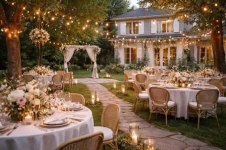 découvrez des idées et conseils pour décorer votre jardin et réussir un mariage en plein air, en alliant charme naturel et élégance extérieure.