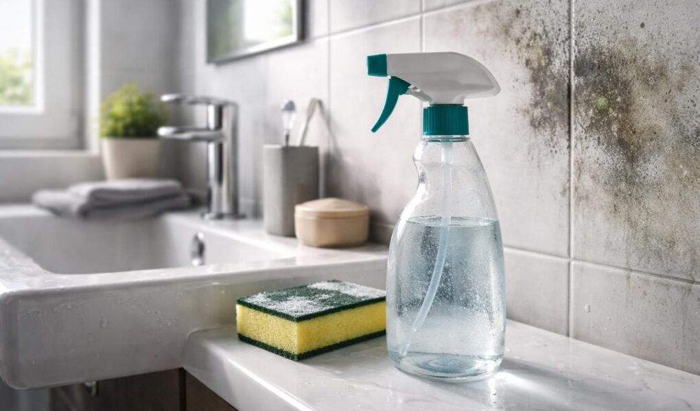 découvrez quel produit efficace utiliser pour éliminer la moisissure sur les murs de votre salle de bain et prévenir son retour.