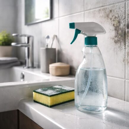 découvrez quel produit efficace utiliser pour éliminer la moisissure sur les murs de votre salle de bain et prévenir son retour.