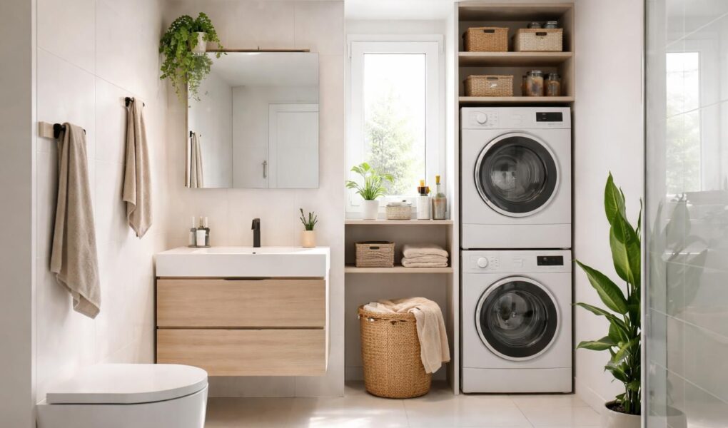 découvrez des astuces pratiques pour aménager efficacement une salle de bain et une buanderie dans un petit espace, alliant fonctionnalité et style.