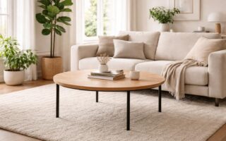 découvrez notre sélection exclusive de tables basses rondes de chez made, parfaites pour sublimer votre salon avec style et fonctionnalité.