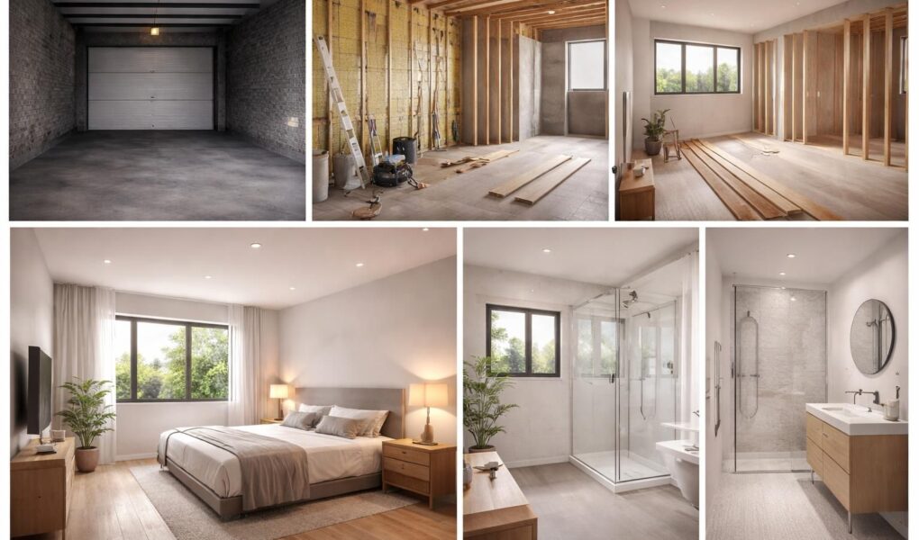 découvrez les étapes clés pour transformer un garage en une chambre confortable avec salle de bain, et optimiser votre espace de vie avec succès.