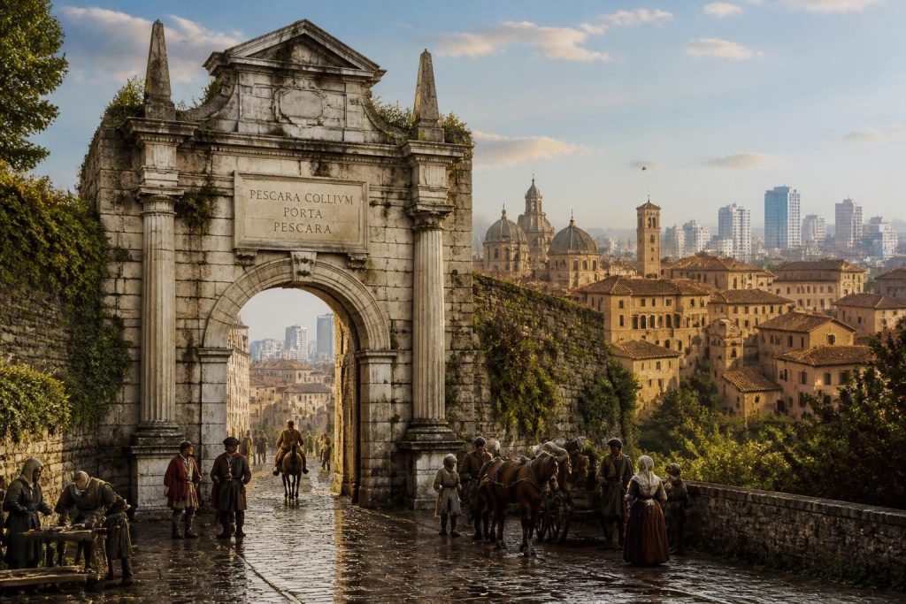 découvrez l'histoire fascinante de la porte pescara, un monument emblématique qui a traversé les siècles en conservant son charme et son mystère.