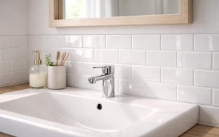 découvrez quelle hauteur idéale choisir pour poser votre faïence au-dessus du lavabo afin d'allier esthétique et praticité dans votre salle de bain.