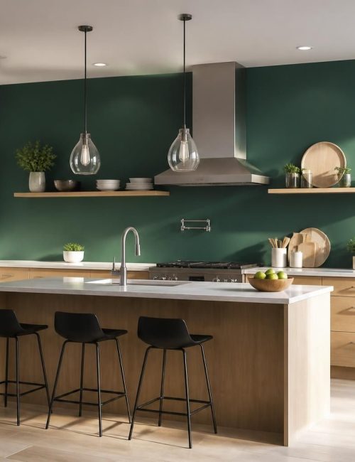 découvrez nos idées de peinture pour cuisine et apprenez comment créer un mur accent qui transformera votre espace en un lieu élégant et chaleureux.