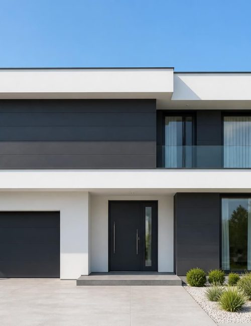 découvrez les plus belles façades combinant blanc et gris anthracite pour inspirer la rénovation ou la construction de votre maison, alliant élégance et modernité.