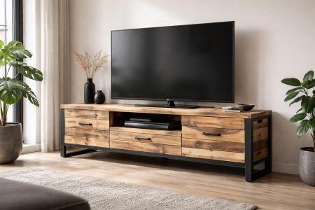 découvrez comment créer un meuble tv en palette de bois au style moderne, alliant originalité et design contemporain pour sublimer votre intérieur.