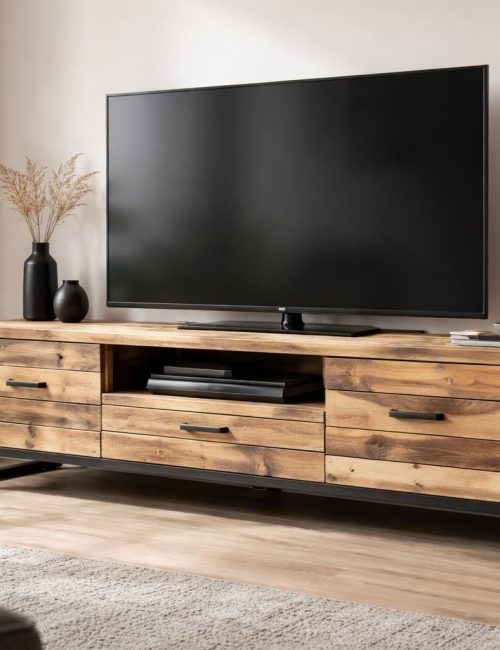 découvrez comment créer un meuble tv en palette de bois au style moderne, alliant originalité et design contemporain pour sublimer votre intérieur.