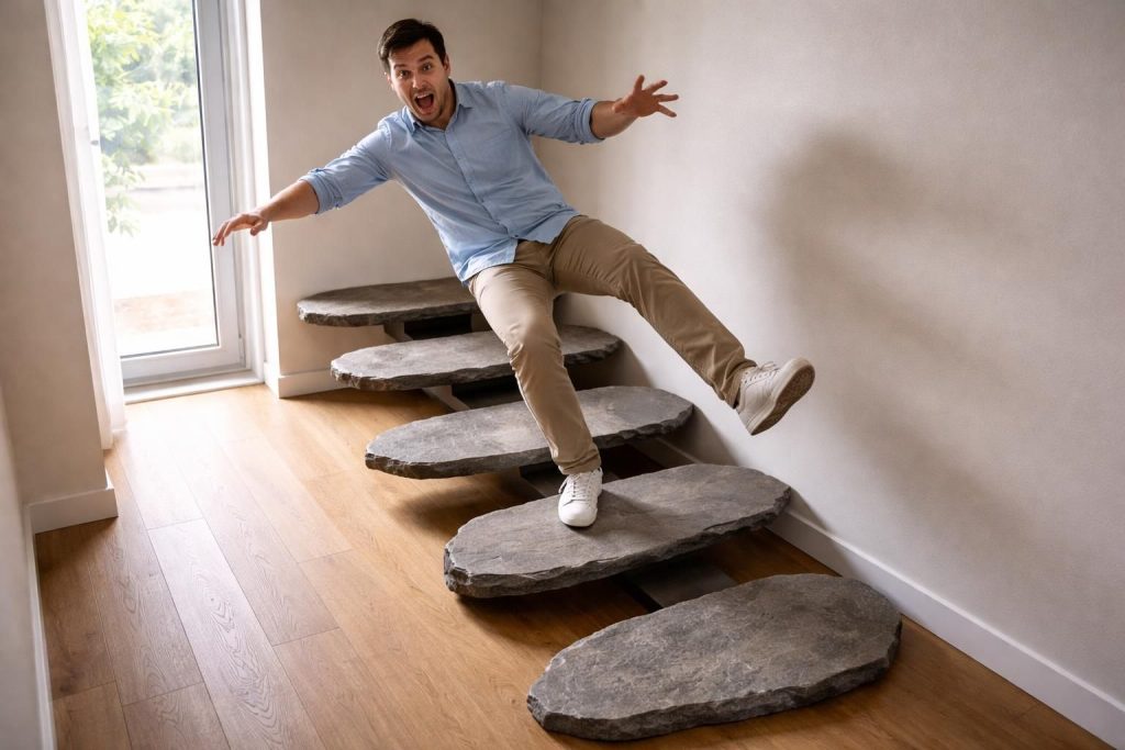 découvrez pourquoi un escalier avec pas japonais peut présenter des risques pour votre sécurité et comment les éviter pour un intérieur sécurisé.