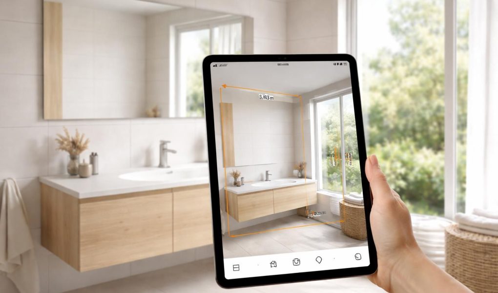 découvrez comment préparer facilement les mesures de votre salle de bain grâce à votre tablette samsung galaxy pour un aménagement précis et efficace.